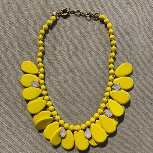 J.Crew Yellow Statement necklace